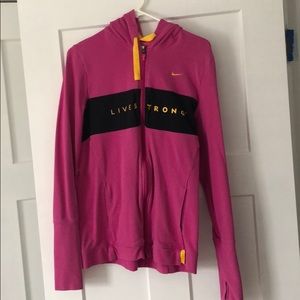Livestrong Nike Zip up
